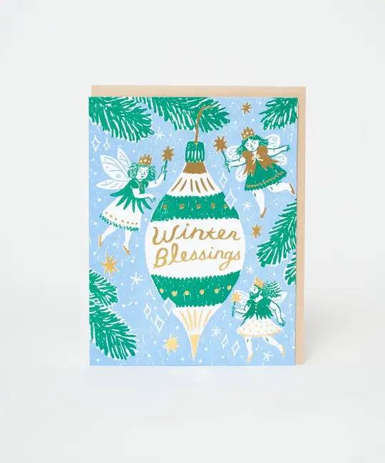 Phoebe Wahl - PW PWGCHO0004 - Winter Blessings Holiday Card