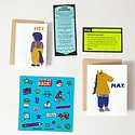 Egg Press - EP EP STASS - Hey Horses Write Me Back Letter Writing  Pen Pal Kit Stationery Set