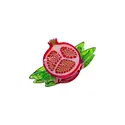 Jenny Lemons - JL JL ACHA - Mini Pomegranate Claw Hair Clip