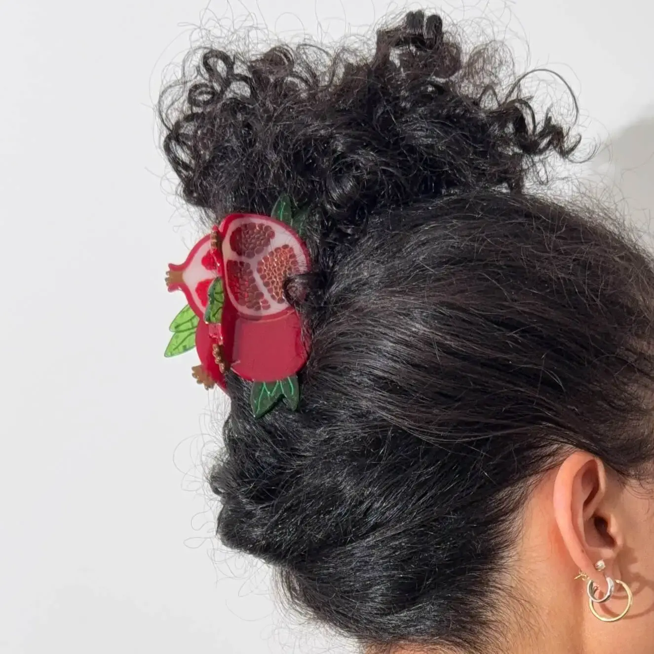 Jenny Lemons - JL JL ACHA - Large Pomegranate Claw Hair Clip