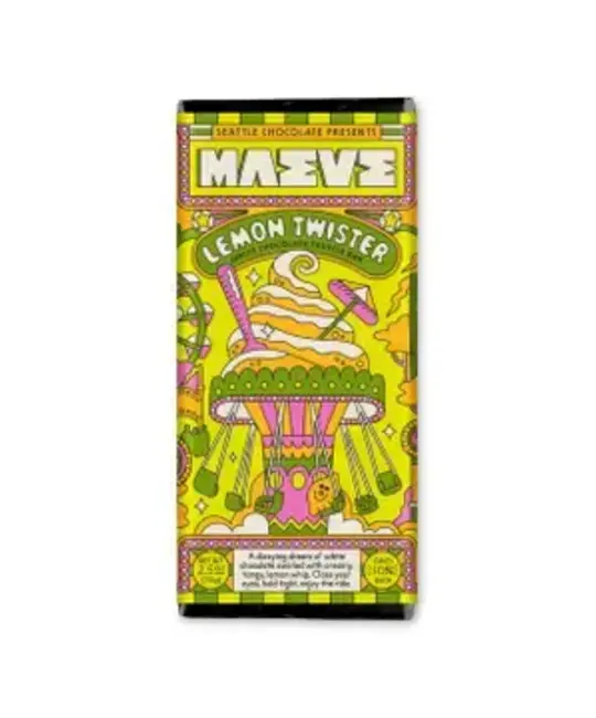 Maeve By Seattle Chocolate - MSC MSC FAD - Lemon Twister Summer Truffle Bar