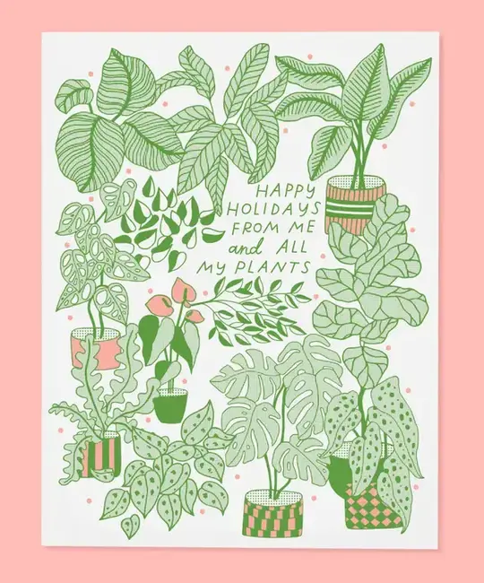 The Good Twin - TGT TGTGCHO0017 - All My Plants Holiday Card