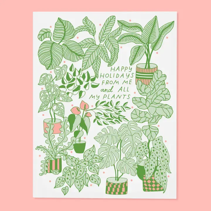 The Good Twin - TGT TGTGCHO0017 - All My Plants Holiday Card
