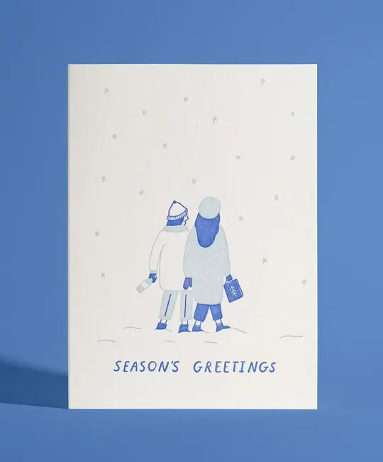 Half Pint Studio - HPS HPSGCHO0002 - Season's Greetings Friendship Holiday Card