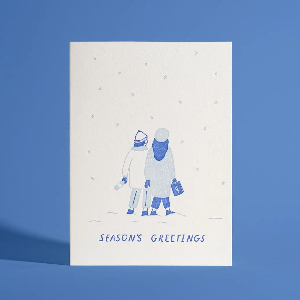 Half Pint Studio - HPS HPSGCHO0002 - Season's Greetings Friendship Holiday Card