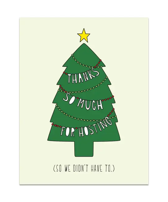 Near Modern Disaster - NMD NMDGCHO0017 - Hosting Christmas (So We Don't Have To) Card
