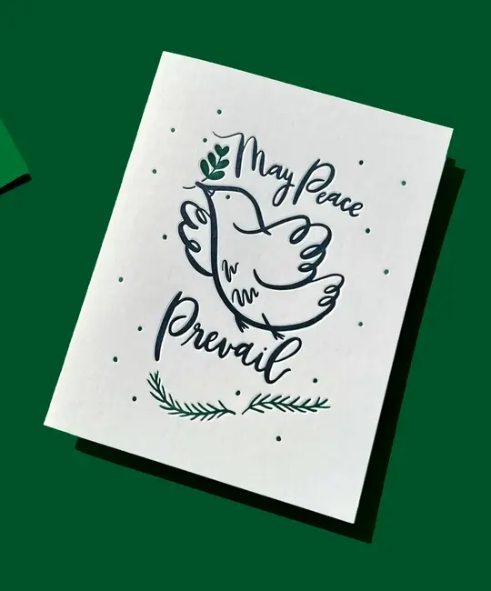 Ink Meets Paper - IMP IMPGCHO0019 - May Peace Prevail Holiday Card