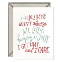 Ink Meets Paper - IMP IMPGCHO0020 - I Care Holiday Card