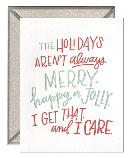 Ink Meets Paper - IMP IMPGCHO0020 - I Care Holiday Card