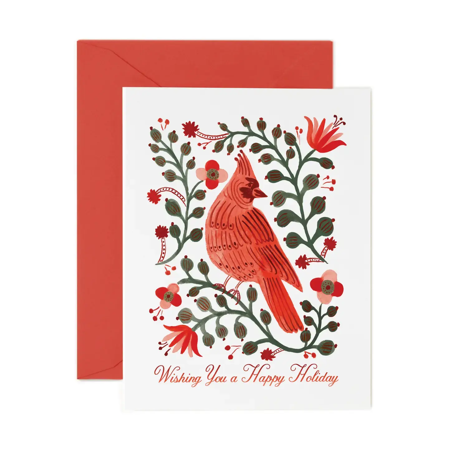 Rifle Paper Co - RP RPGCHO0072 - Cardinals Holiday Card