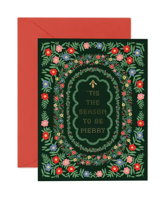 Rifle Paper Co - RP RPGCHO0074 - Alpine Season to Be Merry Holiday Card
