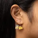 Yellow Owl Workshop - YOW YOW JE - Mac & Cheese Drop Earrings
