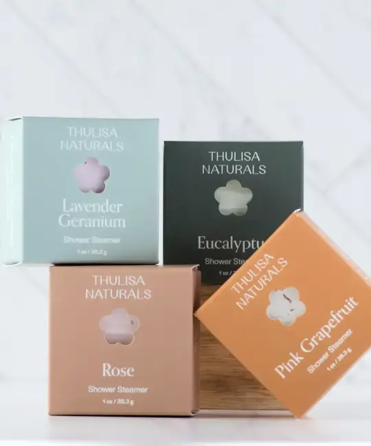 Thulisa Naturals - THN THN APPR - Single Rose Shower Steamer