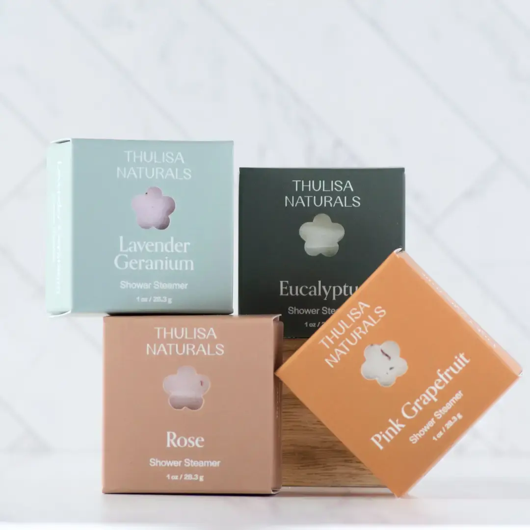 Thulisa Naturals - THN THN APPR - Single Rose Shower Steamer