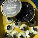 Tinned Candle - TIC TIC CA - Fancy Caviar Tinned Candle (champagne-scented)