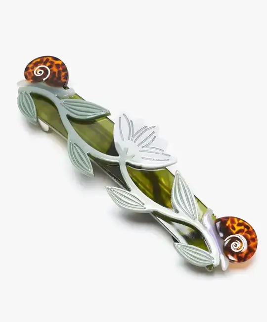 Winona Irene - WII WII ACHA - Brocéliande French Barrette Hair Clip (tiny snails)