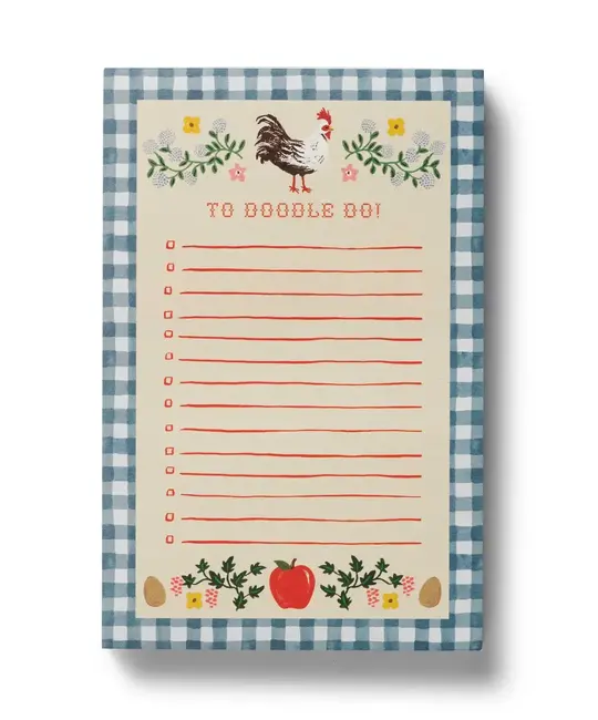 Rifle Paper Co - RP RP NP - Home Sweet Home Doodle Do Notepad