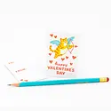 Smudge Ink - SI Critter Classroom Valentine Mini Boxed Note Set of 16