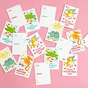 Smudge Ink - SI Critter Classroom Valentine Mini Boxed Note Set of 16
