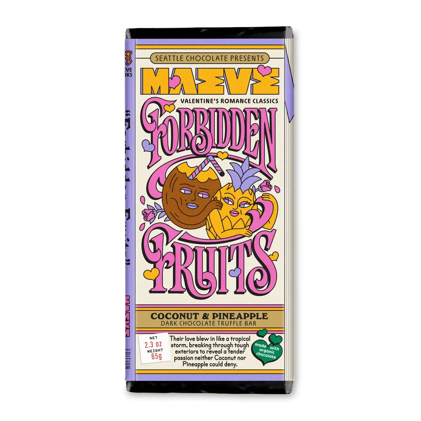 Maeve By Seattle Chocolate - MSC Forbidden Fruits Truffle Bar