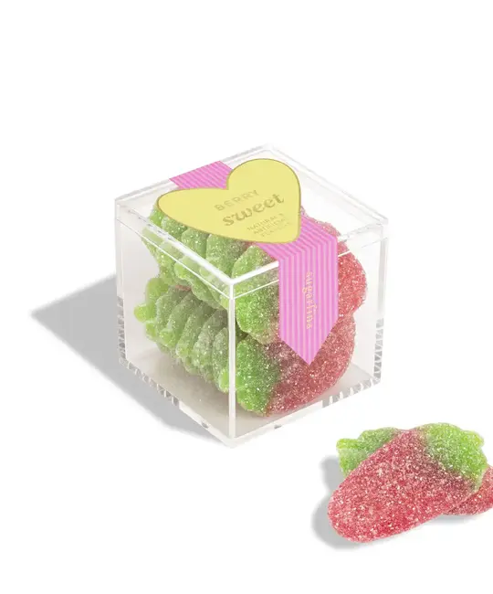 Sugarfina - SU SU FAD - Berry Sweet Sour Strawberries Small Cube