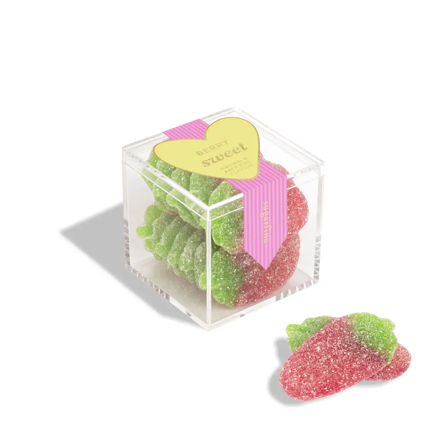 Sugarfina - SU SU FAD - Berry Sweet Sour Strawberries Small Cube