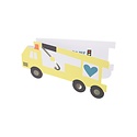 Meri Meri - MEM MEM NSVD - Truck Classroom Valentine's Note Set with Sticker, Set of 24