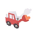 Meri Meri - MEM MEM NSVD - Truck Classroom Valentine's Note Set with Sticker, Set of 24