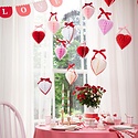 Meri Meri - MEM MEM PSDE - Heart Honeycomb Hanging Decorations