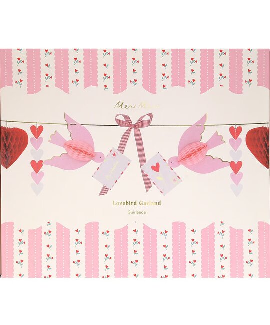 Meri Meri - MEM MEM PSDE - Lovebird Garland Decorations