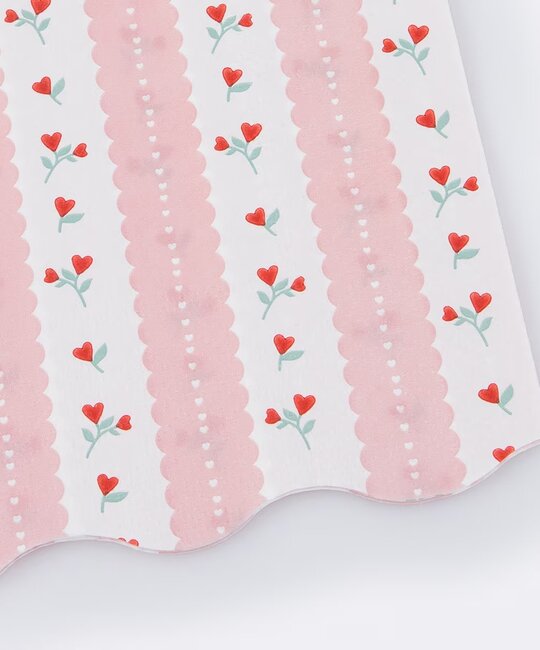 Meri Meri - MEM MEM PS - Vintage Rose Guest Towels Dinner Napkins