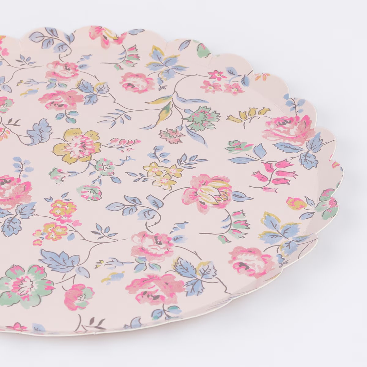 Meri Meri - MEM MEM PSPL - Pink Chintz Dinner Plates