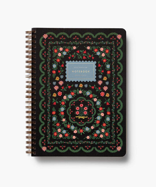 Rifle Paper Co - RP Rifle Paper Co - Rosette Spiral Notebook
