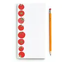 E. Frances Paper Studio - EF EF NP - Tomato Market Notepad