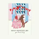 Mr. Boddington's Studio - MB MBGCVD0027 - Pup Gobbled the Cake Clever Thing Valentine's Day Card
