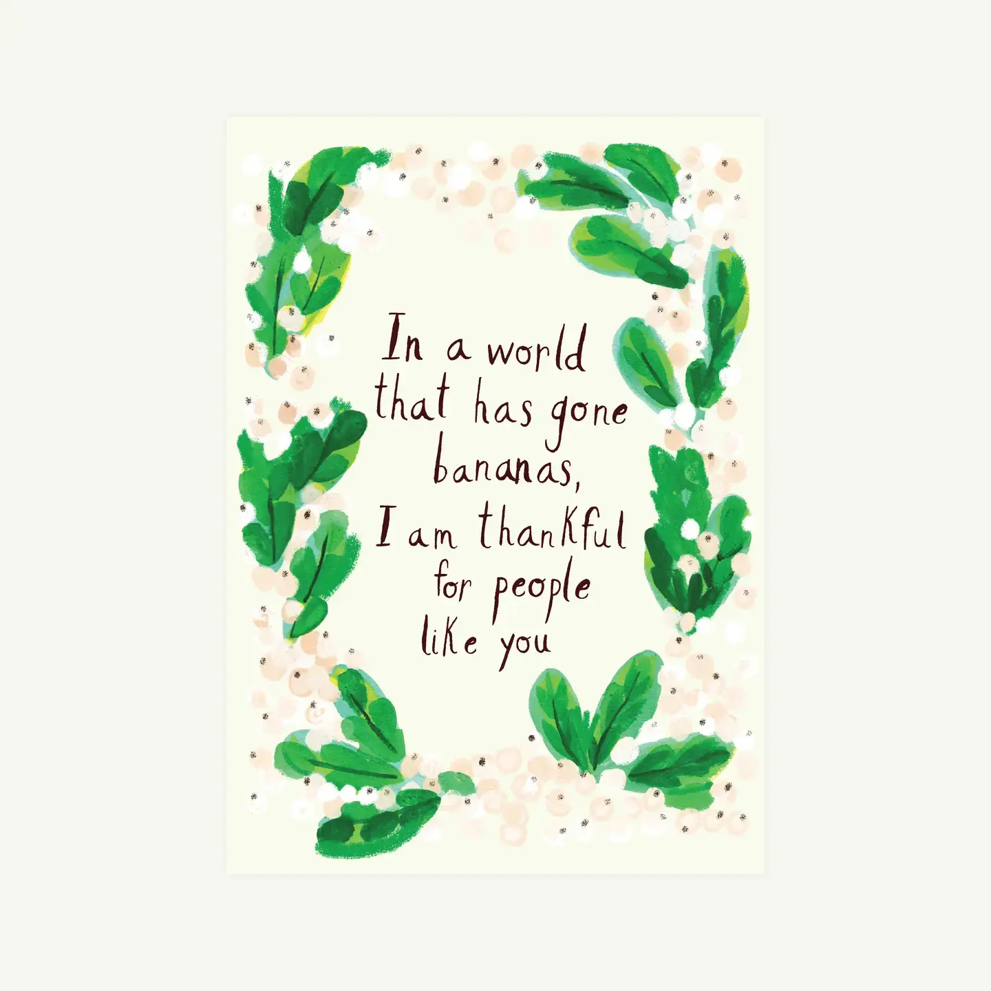 Mr. Boddington's Studio - MB MBGCFR0007 - Bananas, People Like You Card