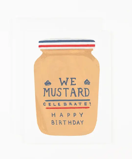 Dear Hancock - DH DHGCBI0084 - We Mustard Celebrate Birthday Card