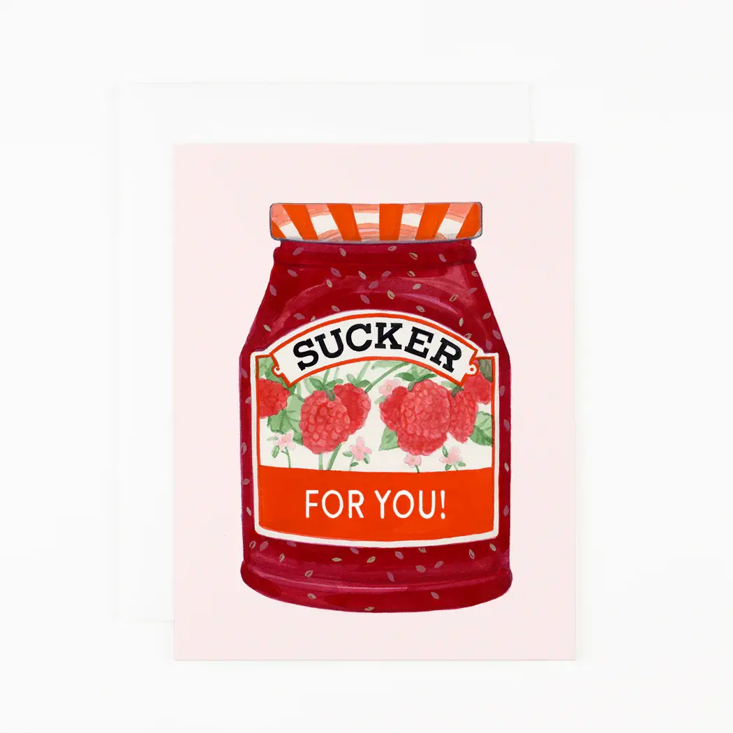 Dear Hancock - DH DHGCLO0030 - Sucker for You Jam Jar Love Card
