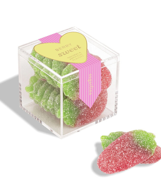 Sugarfina - SU SU FAD - Berry Sweet Sour Strawberries Small Cube