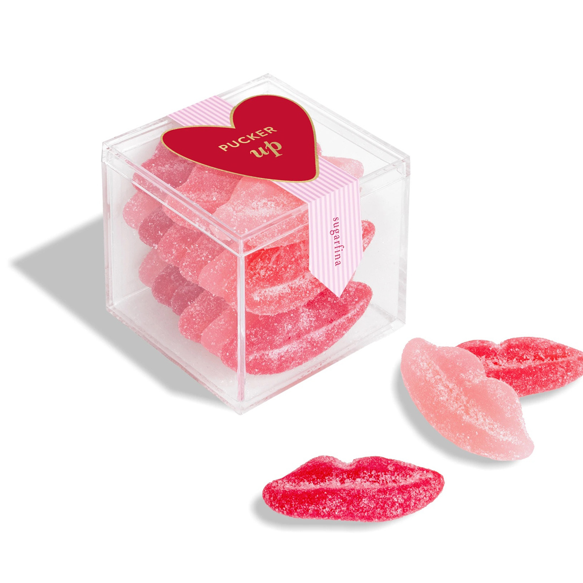 Sugarfina - SU Sugarfina - "Pucker Up" Sugar Lips Small Cube