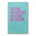Ladyfingers Letterpress - LF LF PR -  No Gods No Masters Protest Poster