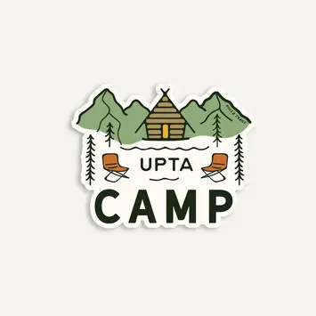 Hills & Trails - HAT HAT ST - Upta Camp Sticker