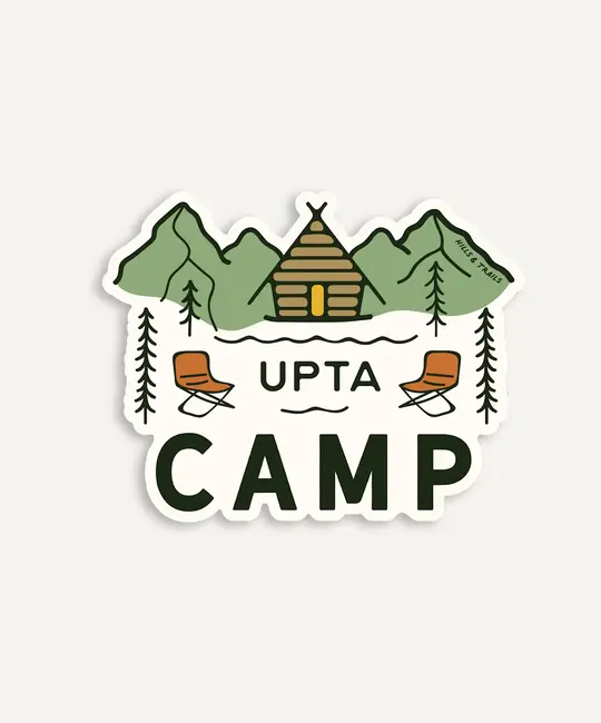 Hills & Trails - HAT HAT ST - Upta Camp Sticker
