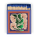 Paddywax - PA PA CAAC - Floral Cabana Jumbo Boxed Matches With Cobalt Tips