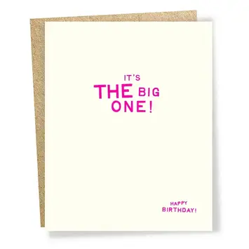 Sapling Press - SAP SAPGCBI - The Big One Birthday Card