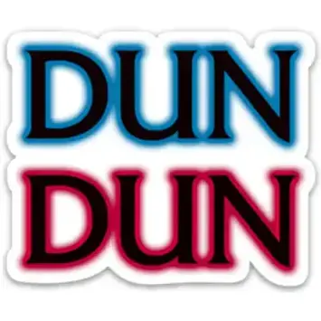 Sammy Gorin - SAG SAG ST - Law & Order: SVU Dun Dun Sticker