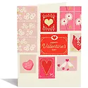 Snow and Graham - SG SGGCVD0016 - Valentine Postage Stamps