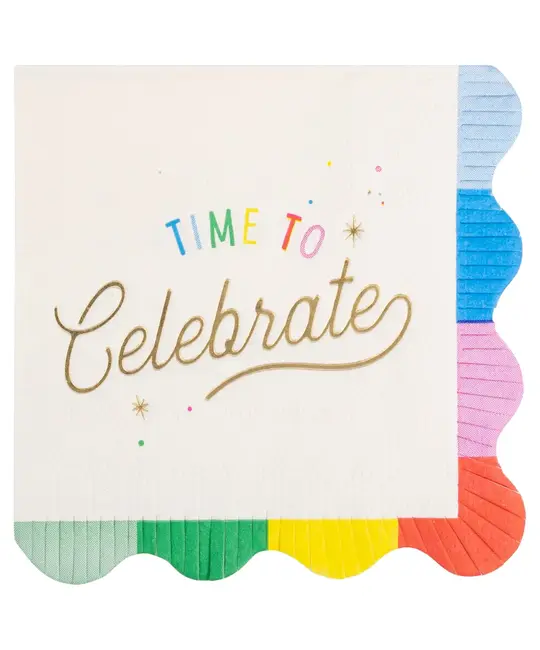 My Minds Eye - MME MME PS - Time to Celebrate Fringe Small Napkins