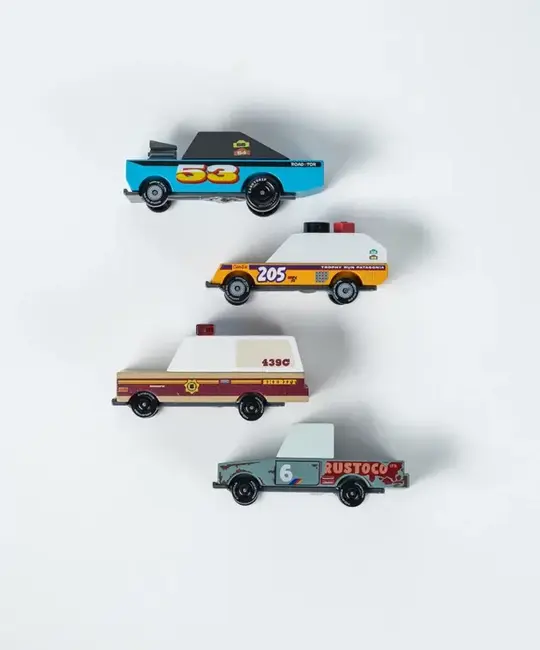 Candylab Toys - CT CT BATO - Rust Patrol Candycar Toons Toy Car 4 pack