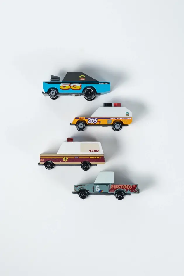 Candylab Toys - CT CT BATO - Rust Patrol Candycar Toons Toy Car 4 pack